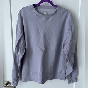 Aritizia Tna Cozy Fleece Boyfriend Crew Sweatshirt